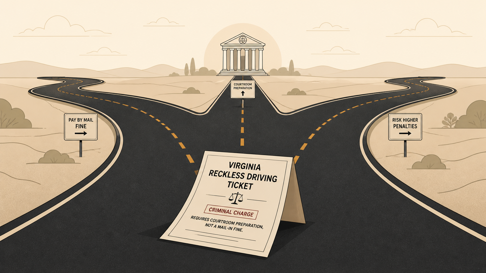 What to Do If You Get a Reckless Driving Ticket in Virginia